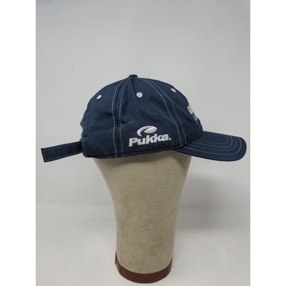 Pukka Golf Week Junior Tour Slideback Hat Blue Embroidered Logo - Picture 5 of 10